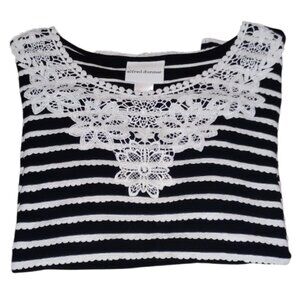 Alfred Dunner Women's Short Sleeve Shirt, Size - S